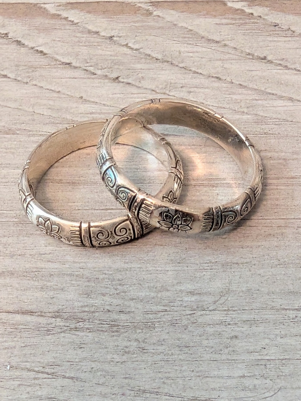 Brighton Marrakesh Stacking Rings Set Size 8.5-9